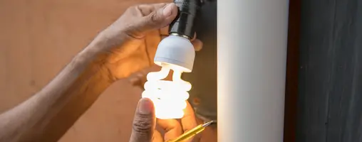 install light bulb